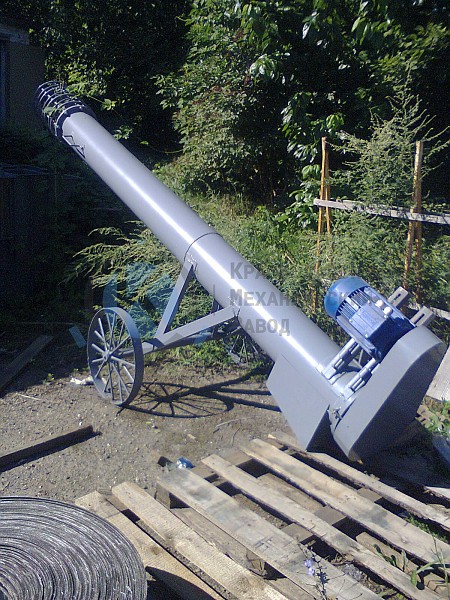 Производство Самоподаватель шнековый передвижной КПВ